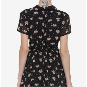 Hot topic dress floral pattern size 16